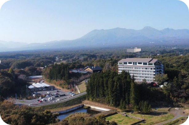 森那須外観、いちご狩りイメージ写真